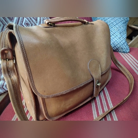 Vintage 1980's Coach Metropolitan Messenger Bag Unisex Briefcase *Made in NYC* - Picture 8 of 16